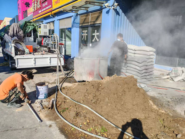 临渭顶管注浆加固